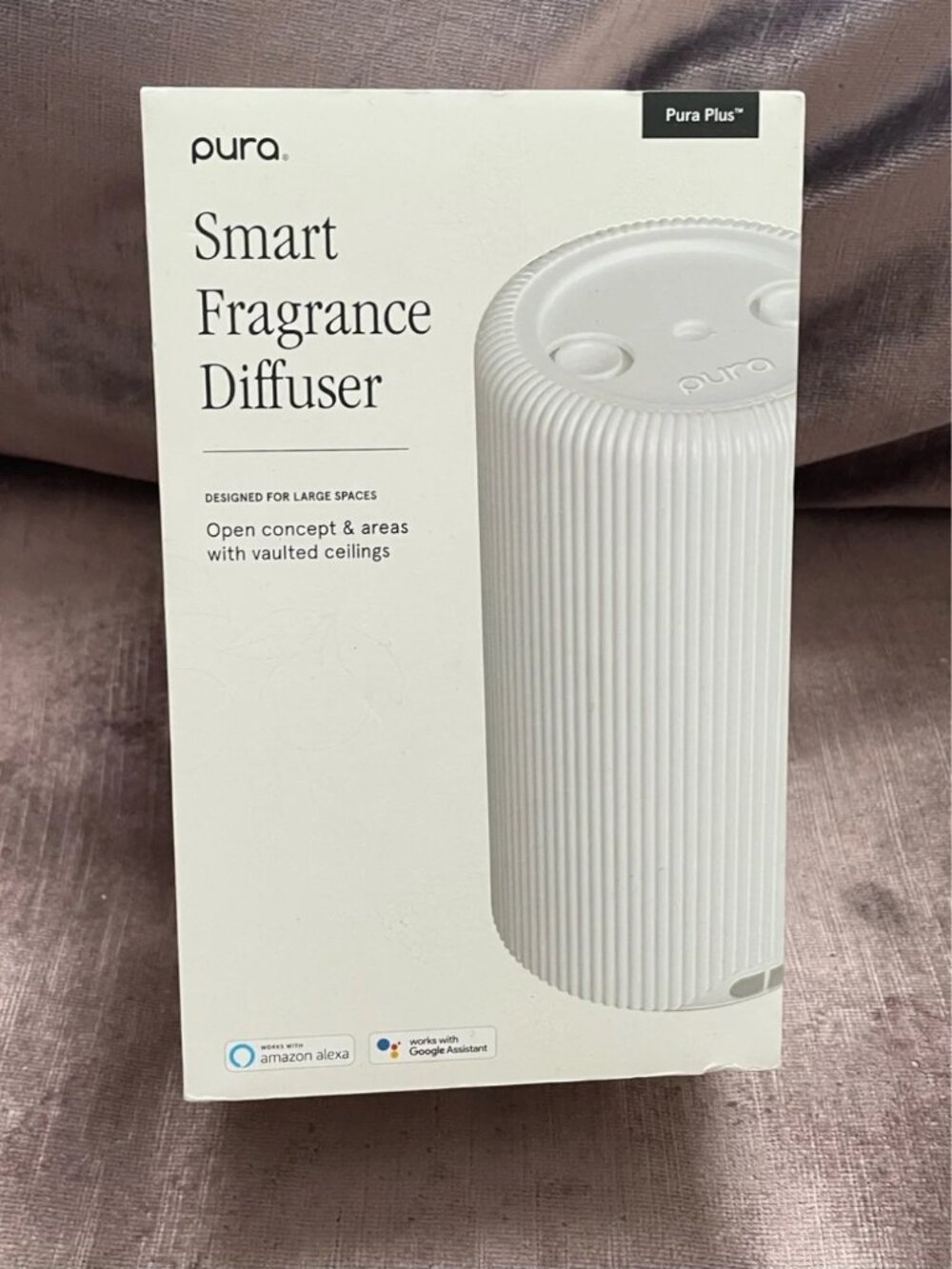 new- Pura Home Plus Smart Fragrance Diffuser White